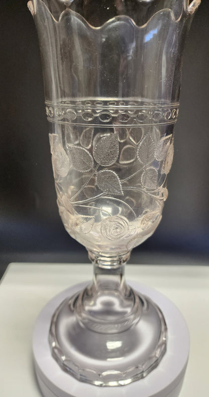 Indiana Glass upright Spooner / celery EPGA