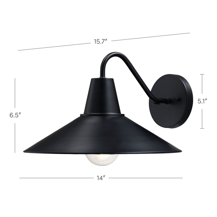 Indoor Outdoor Metal Decorative Wall Light - Nathan James