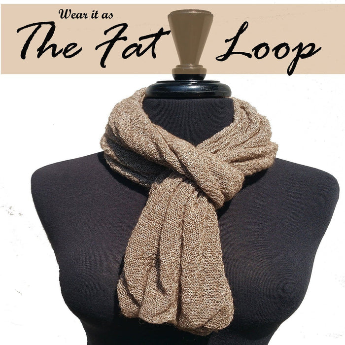 Infinity Scarf Bison Gear The Buffalo Wool Co.
