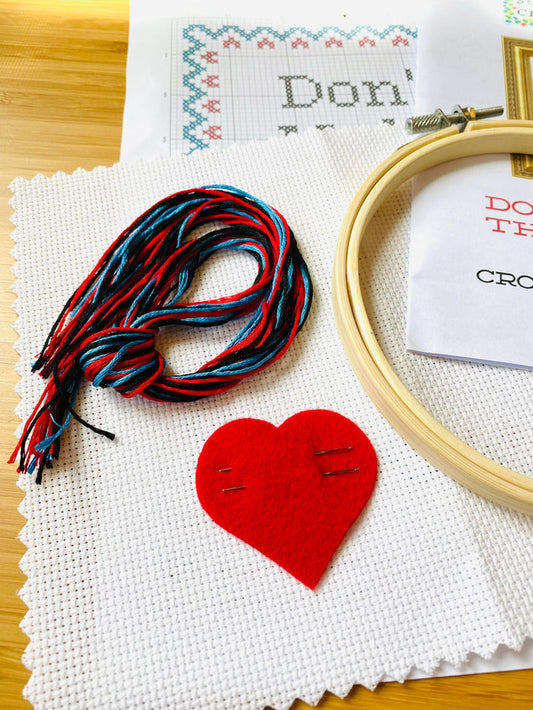 I've Got Mad Skulls Cross Stitch Kit