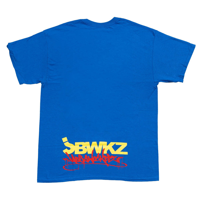Jabbawockeez Dance Stack Logo Blue T-shirt - TVStoreOnline