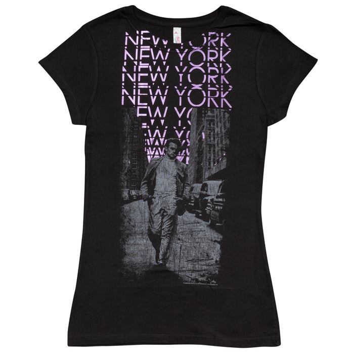 James Dean New York Black Juniors T-Shirt - TVStoreOnline