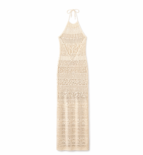 Jordyn Knit Maxi Dress - Natural