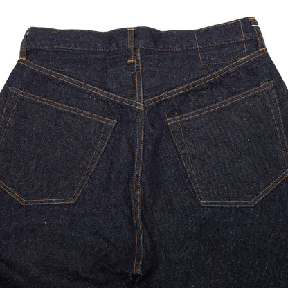 Kaptain Sunshine 5P Zipper Front Denim Pants in Indigo Wash
