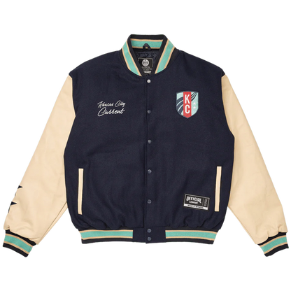 [ KC Current ] Unisex Letterman Jacket - Official League