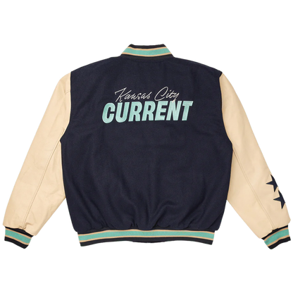 [ KC Current ] Unisex Letterman Jacket - Official League