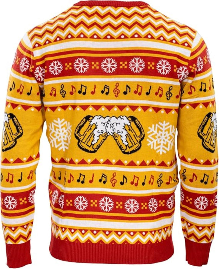 Kenosha Kickers 1990s Movie Polka Band Adult Unisex Ugly Christmas Sweater - TVStoreOnline