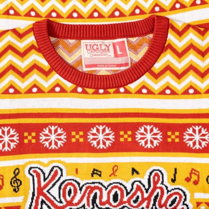 Kenosha Kickers 1990s Movie Polka Band Adult Unisex Ugly Christmas Sweater - TVStoreOnline