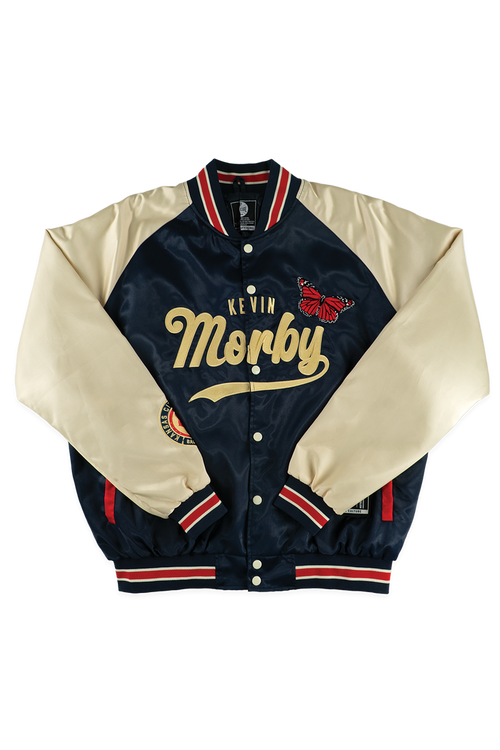 [ Kevin Morby x Kansas City Monarchs ] Satin Jacket - Official League