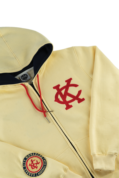 [ Kevin Morby x Kansas City Monarchs ] Zip-Up Hood - Official League