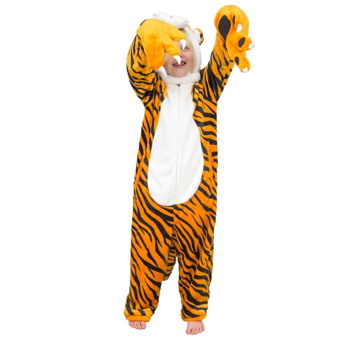 Kids Youth Child Tiger Halloween Cosplay Costume Flappy Suit - TVStoreOnline