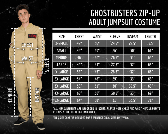 Kids Youth Ghostbusters Changeable Name Patches Halloween Cosplay Costume Jumpsuit - TVStoreOnline