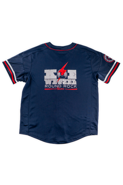 Koe Wetzel x Round Rock Express baseball jersey back