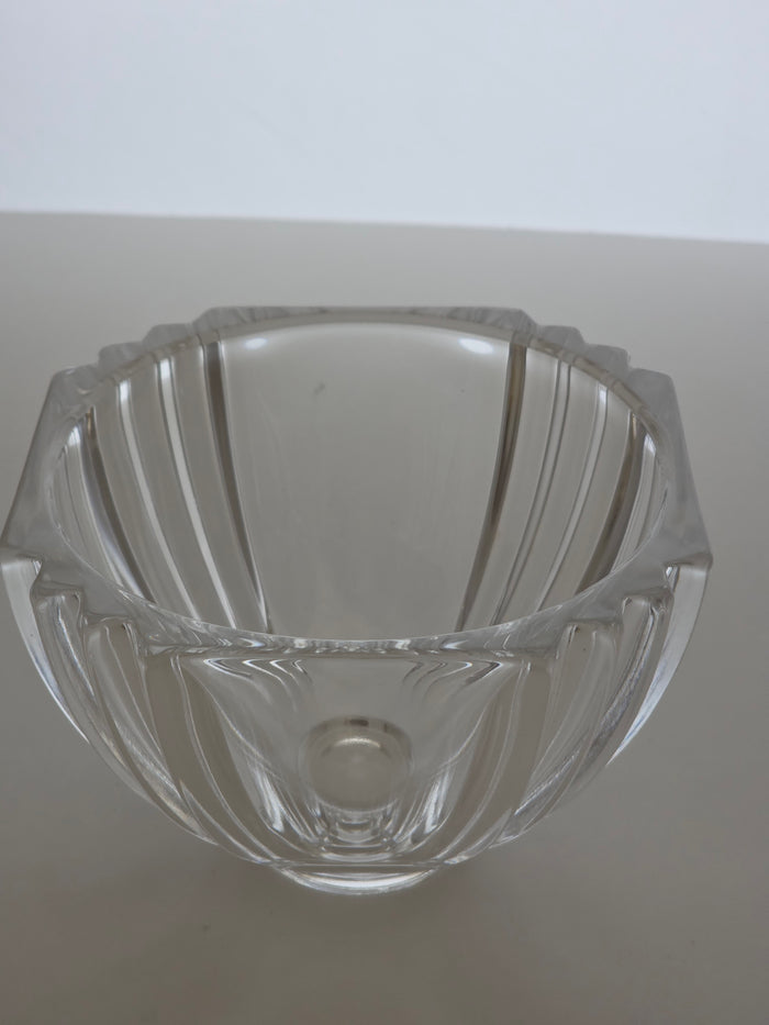 Kosta glass small square bowl