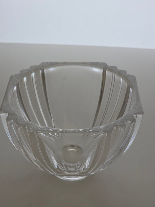 Kosta glass small square bowl