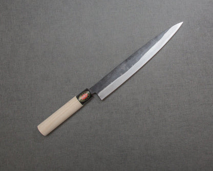 Kyusakichi / Yoshida Hamono Aogami #2 Kurouchi 240mm Sujihiki