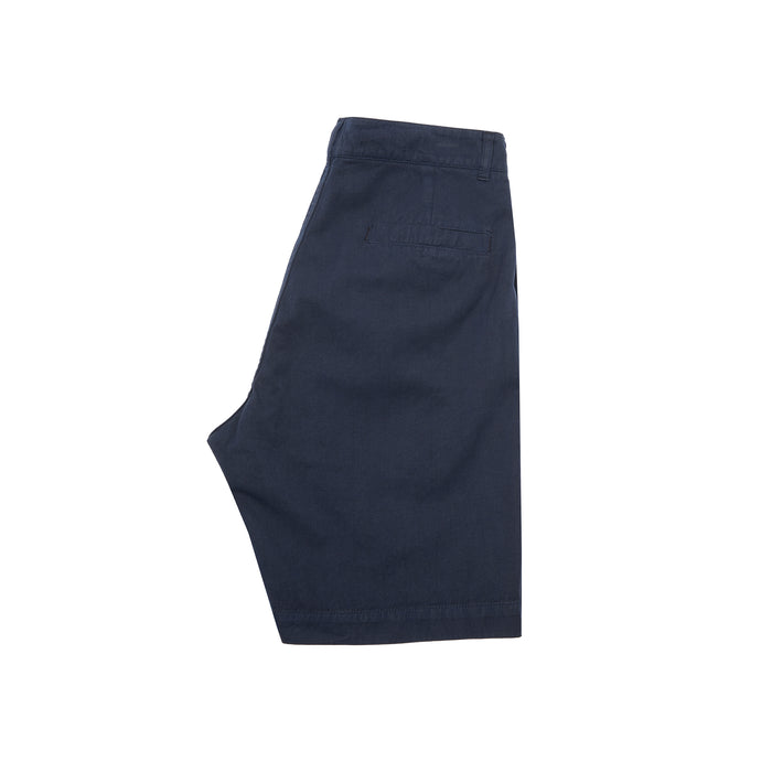 Labo.Art Men's Mani Pisa Cotton Linen Shorts in Atlantic