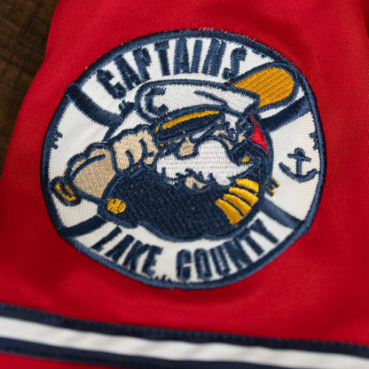 [ lake county captains ] 2025 red alternate jersey - Official League