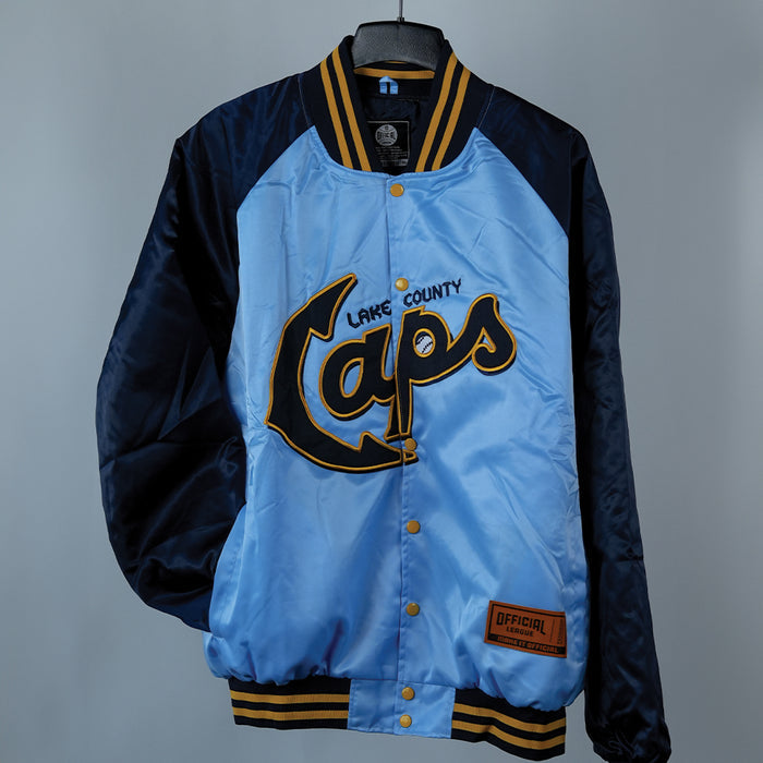 [ lake county captains ] powder blue satin - Official League