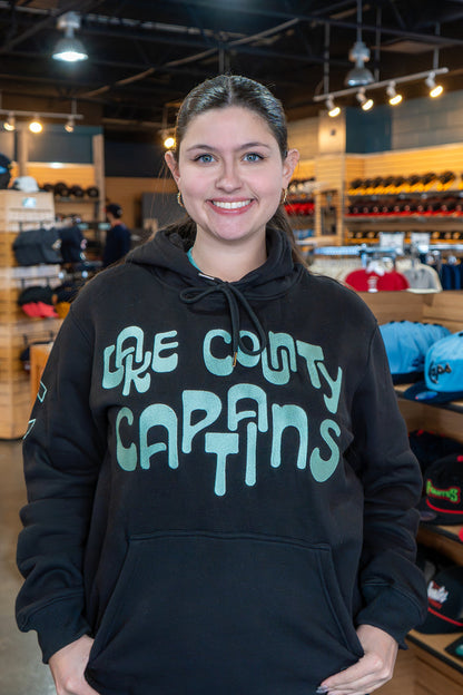 [ Lake County Fish Fry’s ] Captains Embroidered Hoodie - Official League