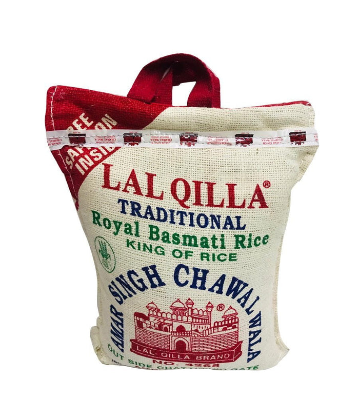 LAL QILLA - Traditional Basmati Rice - 10Lbs - Daily Fresh Grocery