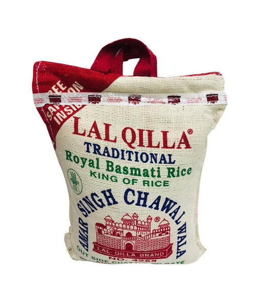 LAL QILLA - Traditional Basmati Rice - 10Lbs - Daily Fresh Grocery