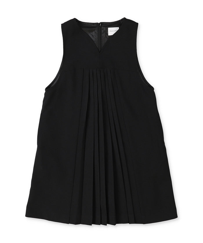 LANATEC Twill Pleat Front Dress