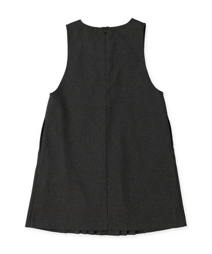 LANATEC Twill Pleat Front Dress