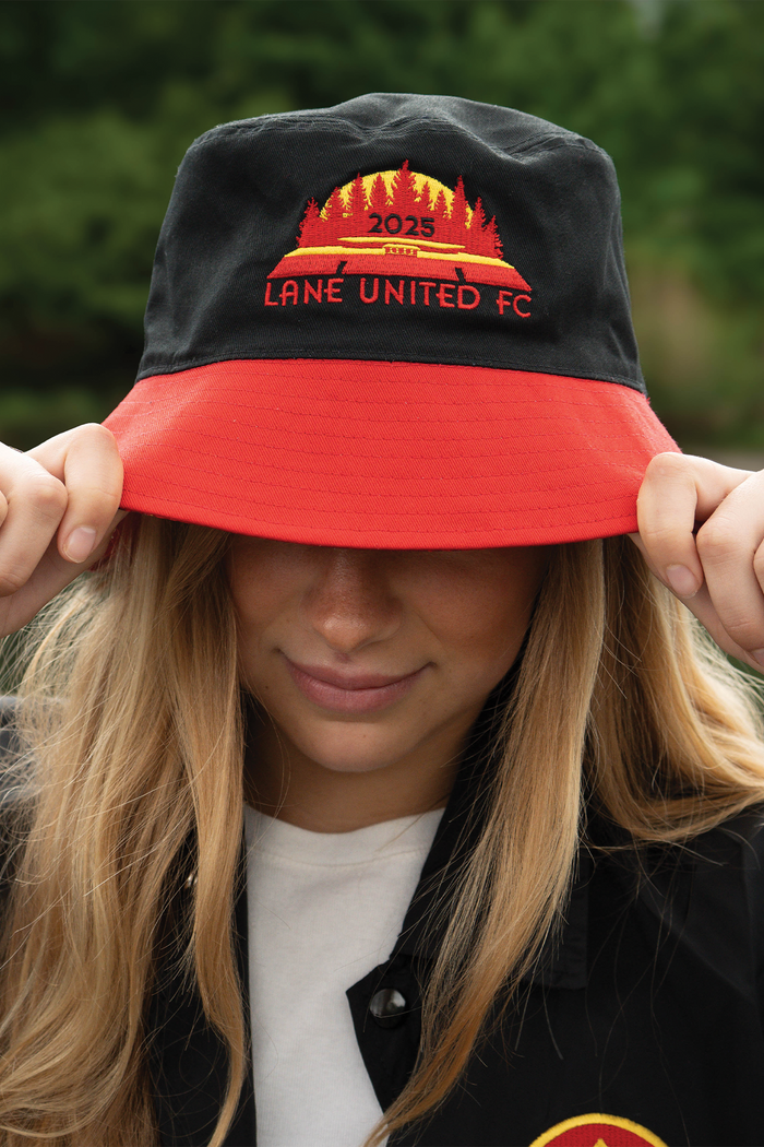 [ Lane United FC ] Reversible Plaid Bucket - Official League