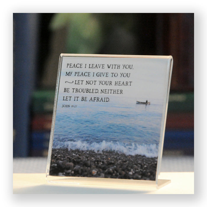 Last Catch (John 14:27) - Framed Mini Print