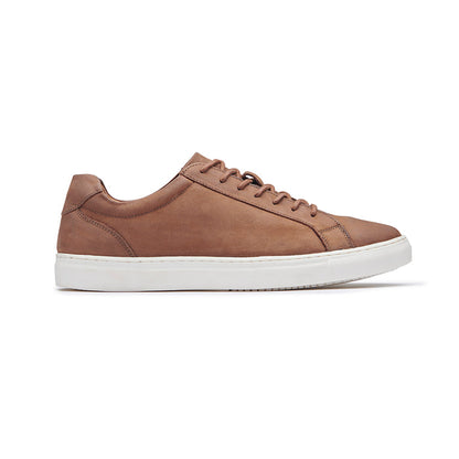 Leather Trainer - Brushed Havana