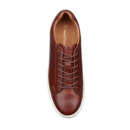 Leather Trainer - Dark Brown