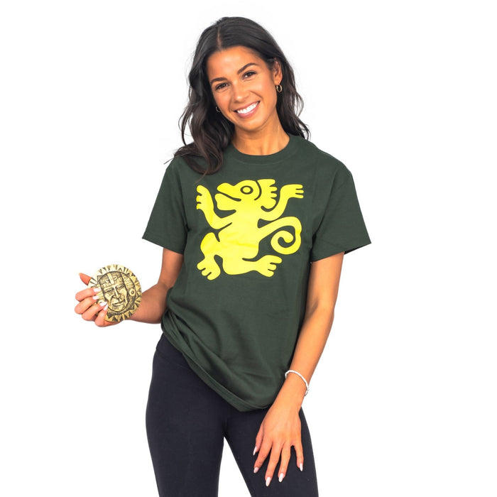 Legends of the Hidden Temple Shirt & Token Halloween Cosplay Costume Set - TVStoreOnline