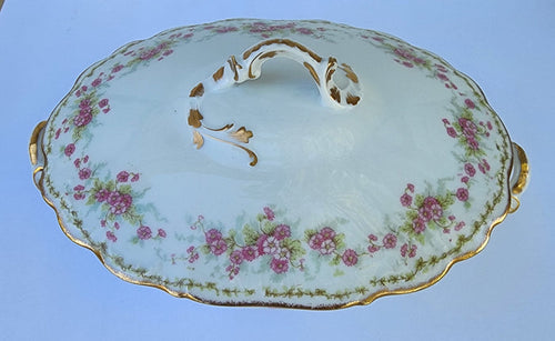 Limoges France Elite works oval cassaroll DISH CR