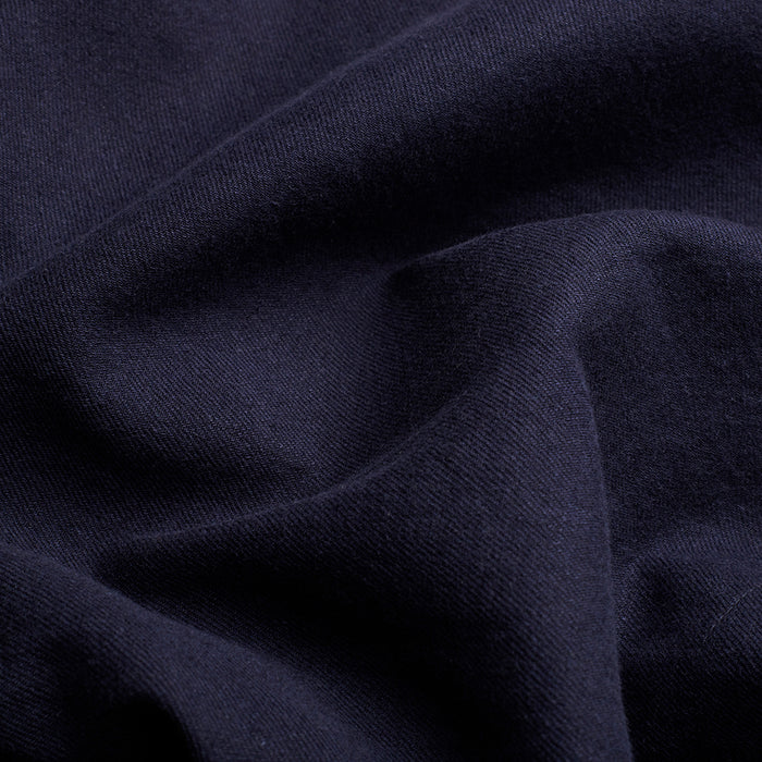 Linen Rich Trousers - Navy