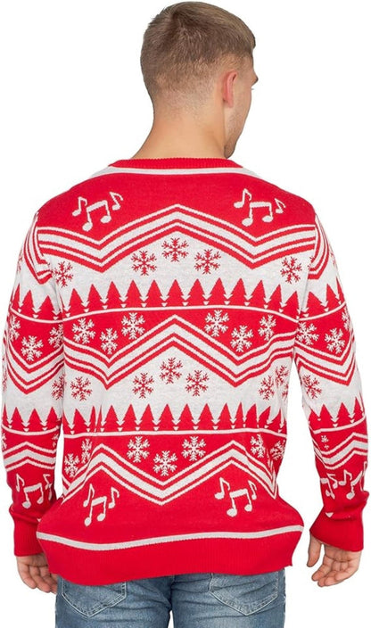 Little Drummer Flappy 3D Animated Adult Unisex Ugly Christmas Sweater - TVStoreOnline