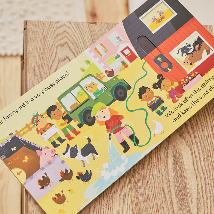 Little World: On the Farm Board Children’s Book