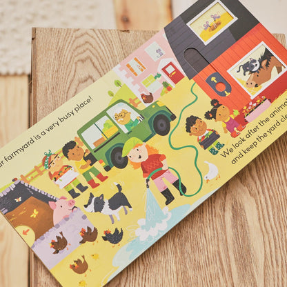Little World: On the Farm Board Children’s Book