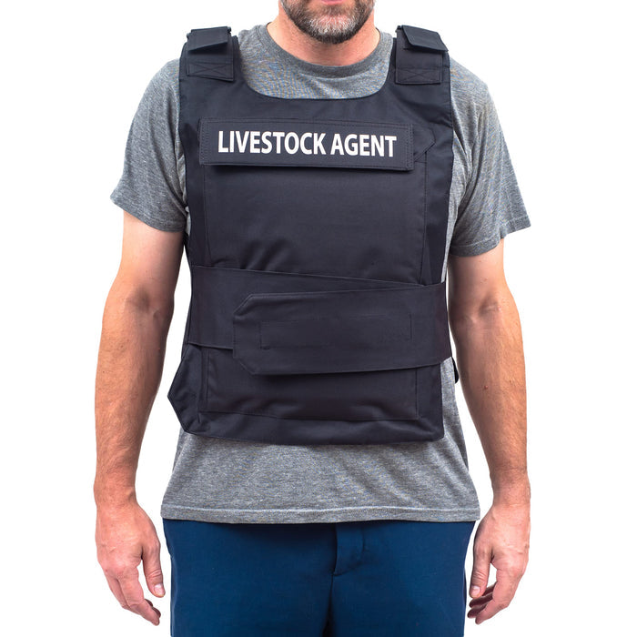 Livestock Agent Wyoming Police Vest Halloween Costume Cosplay