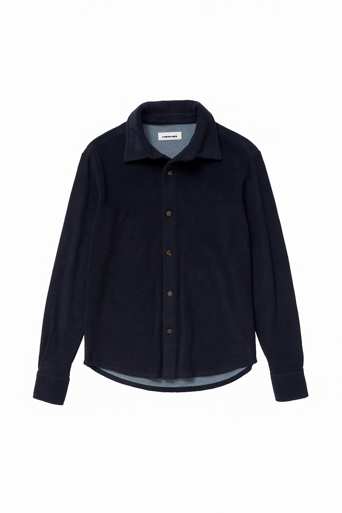 Longsleeve Terry Button Up
