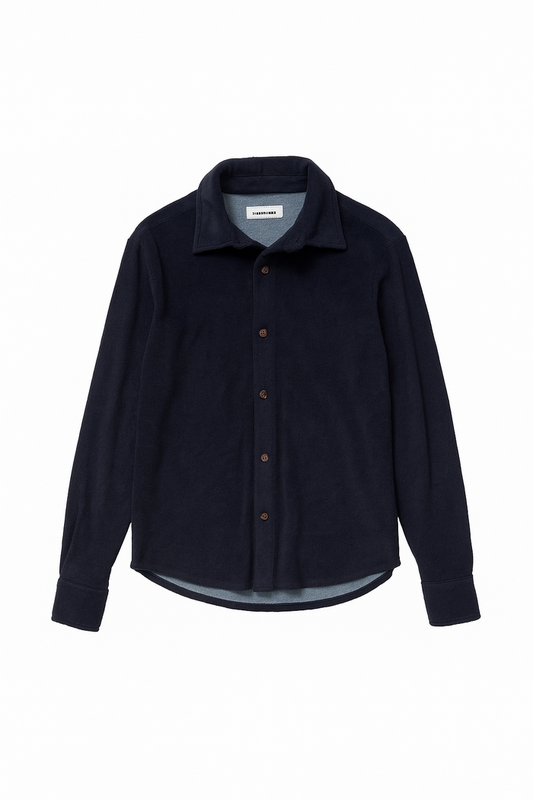 Longsleeve Terry Button Up