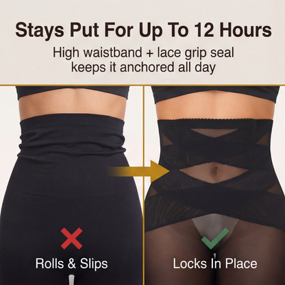 Lovushape – Cross Compression High Waisted Shapewear