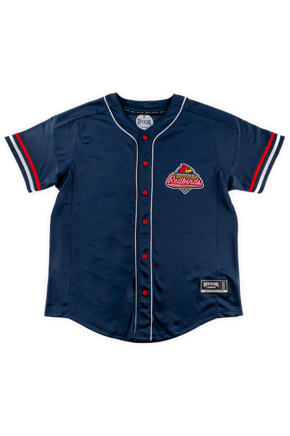 Lucero x Memphis Redbirds Memphis Original Jersey front