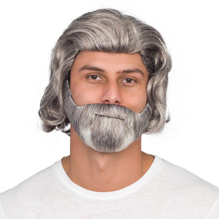 Luke Sky Wars Movie Deluxe Halloween Cosplay Costume Accessory Wig/Beard Set - TVStoreOnline