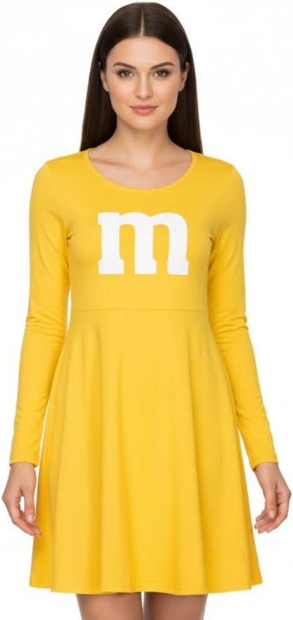 M Team Long Sleeve Women’s Halloween Cosplay Costume Dress (6 Colors) - TVStoreOnline