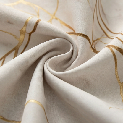 Marblara – Waterproof Gold Marble Tablecloth
