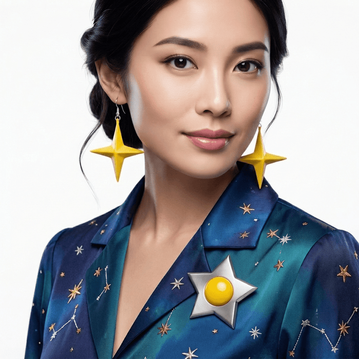Mario Galaxy Replica Rosalina 3 PC Halloween Cosplay Costume Jewelry Set - TVStoreOnline