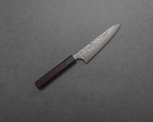 Masakage "Kumo" VG10 Kurosome Damascus 150mm Honesuki