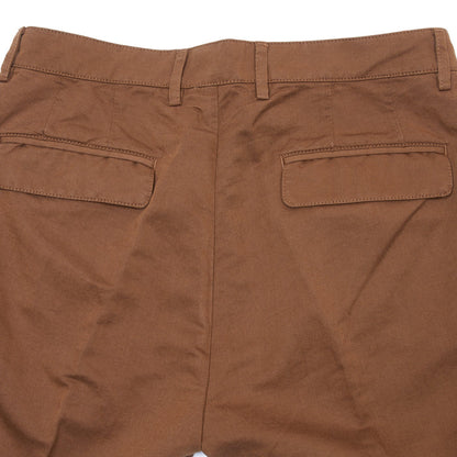 Massimo Alba Ionio2 Cotton Trousers in Wood