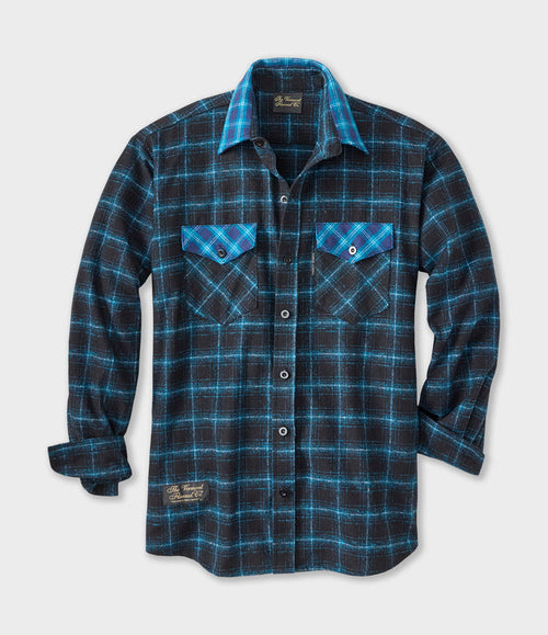 Men's Classic Flannel Shirt - Blackbird Jam